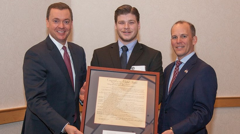 NRA Honors Liberty University Student